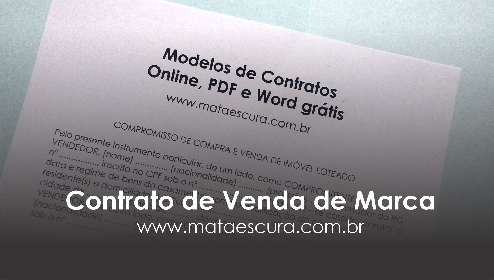 Exemplo De Contrato De Divulgação De Marca Em Competição Esportiva